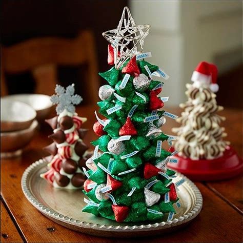 Bellas Ideas Para Navidad Con Chocolates Kisses De Hersheys Navidad