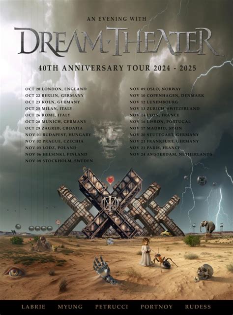 Dream Theater Tour Dates 2024 Jany Roanne