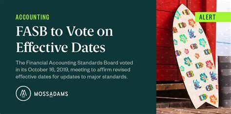 Fasb To Vote On Deferring Effective Dates