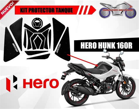 Kit Protector Tanque Con Stomp Grip Hero Hunk R Env O Gratis