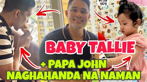 Baby Tallie Update May Munting Update Lagot Na Naman Si Daddy Vince