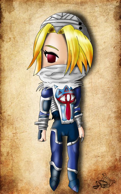 Chibi 3ds Sheik By Kawaii Okami On Deviantart