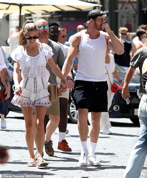 Logan Paul Puts On A Loved Up Display With Fiancee Nina Agdal During A