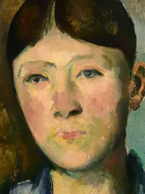 Cezanne Portrait De Madame C Zanne Orsay Detail Tags