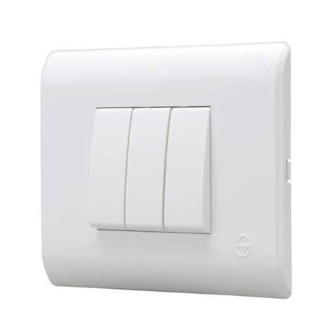 Wihte Sleek And Stylish White Colour Highly Durable Modular Electrical Switches At Best Price In