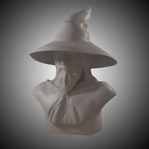 gandalf wizard tolkien 3d model