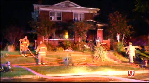 Firefighters Battle Nw Okc House Fire