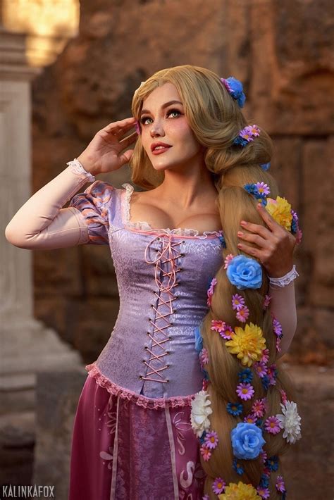 Kalinka Fox Rapunzel Set Cosplay Leaked Celeb Jihad Explosive