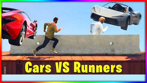 Super Cars VS Runners In GTA 5 YouTube