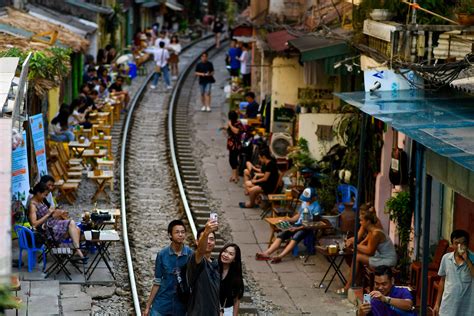 The Instagram-famous Train Street in Hanoi is undergoing changes