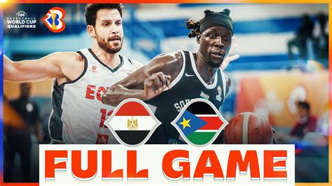 Egypt V South Sudan Basketball Full Game Fibawc Qualifiers