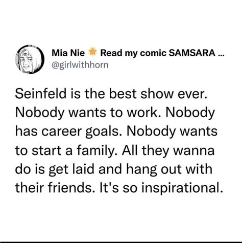 Pretty Much Sums It Up R Seinfeld