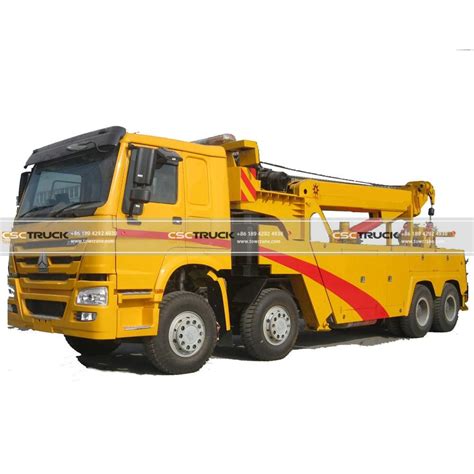 Howo 40 Ton Recovery Rotator Towing Truck Tow Crane