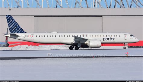 C Gkqn Porter Airlines Embraer E195 E2 Erj 190 400 Std Photo By Cuong