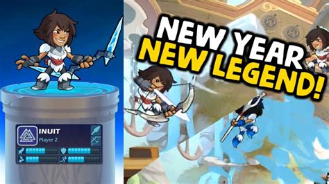 New Legend Inuit Bow And Spear [brawlhalla Gameplay] Youtube