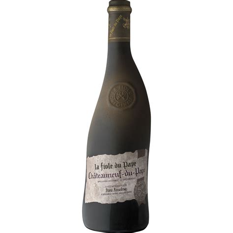 Vin Rouge Aop Ch Teauneuf Du Pape La Fiole Cl Pas Cher Auchan Fr