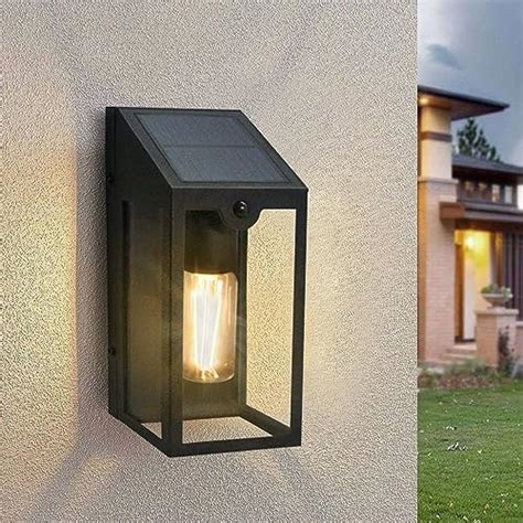 Solar Wall Lights For IP44 Waterproof Solar Lights For Outdoor Wall