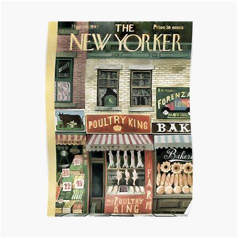 New Yorker Posters | Redbubble