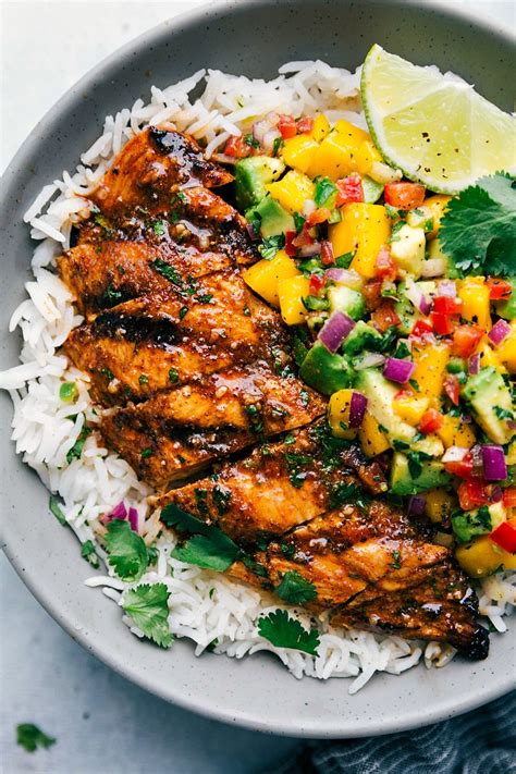 The Ultimate Best Ever Cilantro Lime Chicken With An Incredible Mango Salsa Health Dinner