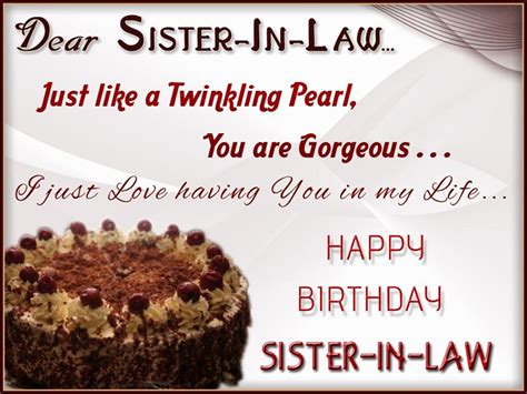 60 Best Birthday Wishes For Sister In Law Wishesmsg