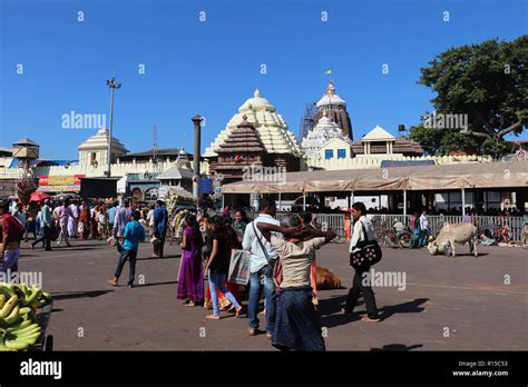 Shree Jagannatha Tempel Von Puri Ist Ein Wichtiger Hinduistischer