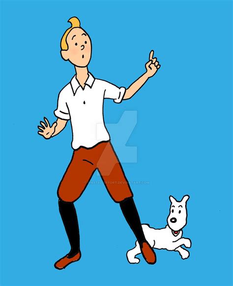 My Tintin and Snowy by Wasted-Effort on DeviantArt