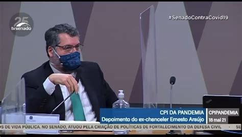 Eixo Político on Twitter Na CPI da Pandemia o ex ministro Ernesto