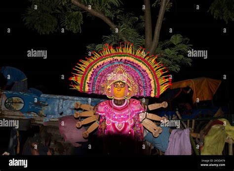 Chhau Dance Also Spelled As Chau Or Chhaau Is A Semi Classical Indian