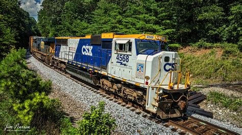 Csxt Th Anniversary Operation Lifesaver Locomotive Pulls A