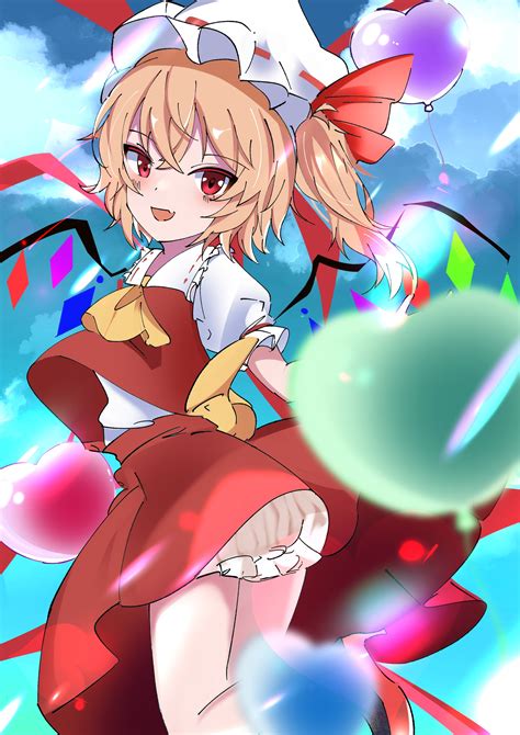 Flandre Scarlet Touhou Drawn By Kyuucat Danbooru