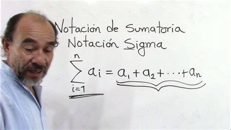17 Notación De Sumatoria O Notación Sigma Cálculo Integral Youtube