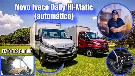 LANÇAMENTO DO NOVO IVECO DAILY HI MATIC AUTOMÁTICO YouTube