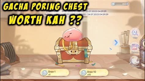 Gacha Poring Chest Apakah Worth Atau Rungkad Ragnarok Origin