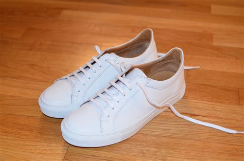 Beckett Simonon White Low Top Sneakers, 41 | Grailed