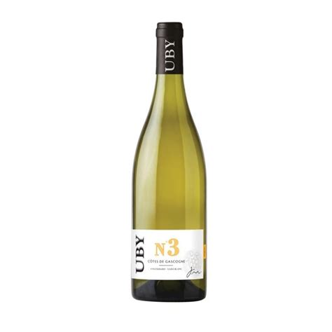 Domaine d Uby N3 Colombard Ugni IGP Côtes de Gascogne 75cl