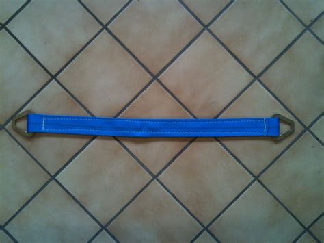 MONSTER BLUE 3 PLY AXLE STRAP 2 X 31 DOT TOW DOLLY TIE DOWN CAR