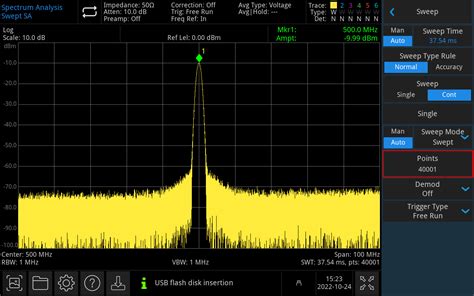 UTS3036B Analizator Widma 3 6GHz Unit