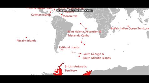 British Overseas Territories Video Map Youtube