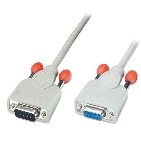 5m Serial Cable Db9 Male To Female Lindy Australia