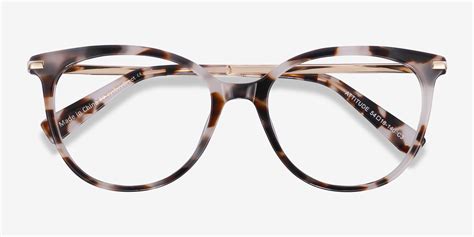 Attitude Cat Eye Ivory Tortoise Glasses For Women Eyebuydirect Canada