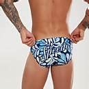 Men S Cm Escape Brief Blue White Speedo