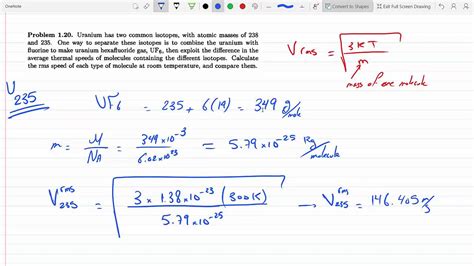 Rms Speed Equation