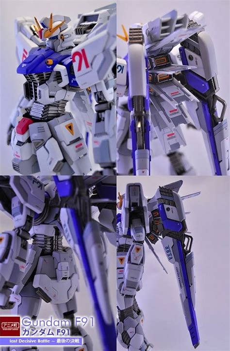 Custom Build Mg 1100 Gundam F91 Last Decisive Battle ガンダムf91 お台場