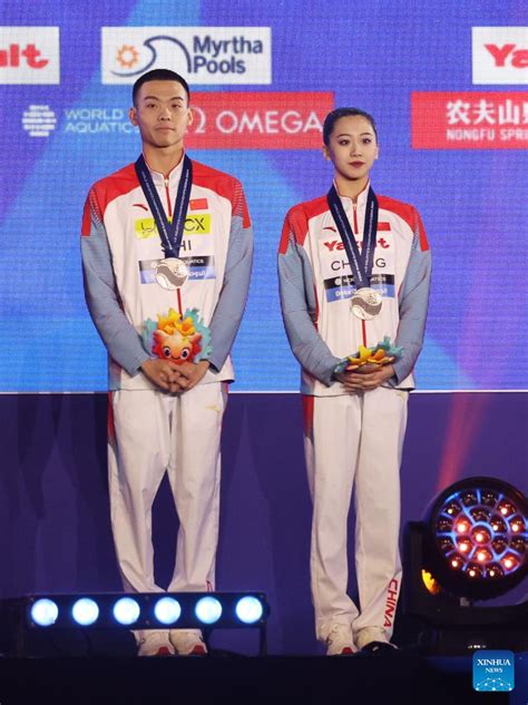 China Clinches Artistic Swimming Team Acrobatic Gold At Swimming Worlds