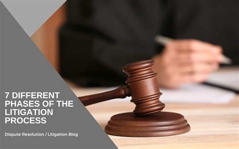 7 Different Phases Of The Litigation Process Marketing And Websites