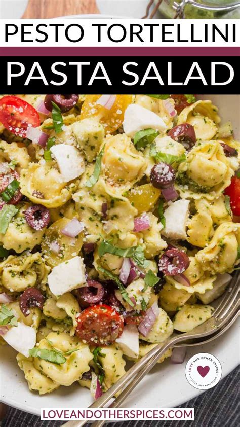 Easy Pesto Tortellini Pasta Salad Artofit