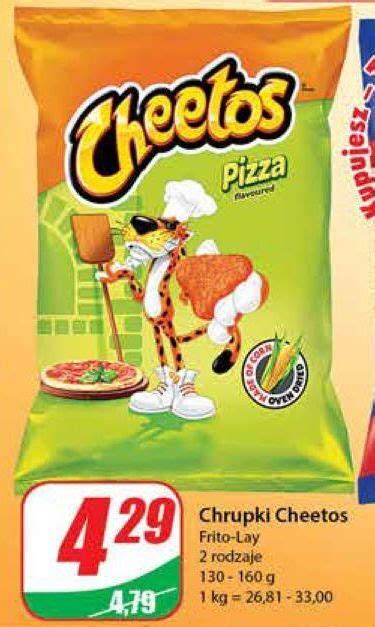 Promocja Chrupki Pizzerini Cheetos W Dino