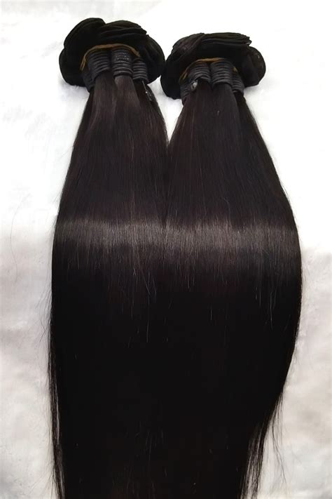 Factory Cuticle Aligned 28 Inch Brazilian Virgin Silky Straight Human