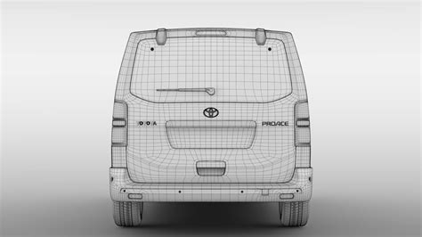 Toyota Proace Verso L3 2017 3d Model By Creator 3d