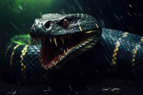 Premium AI Image Giant Snake Anaconda